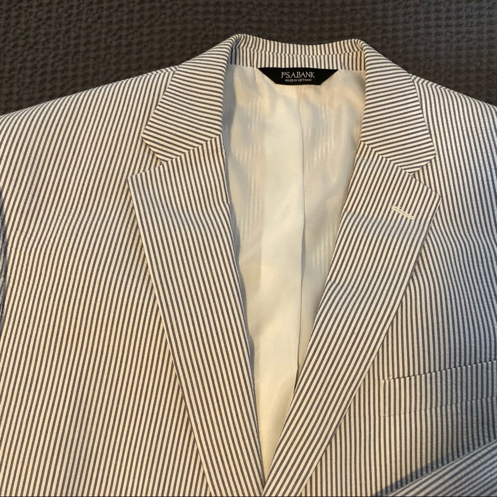 Seersucker classic blazer. JoS. A Bank